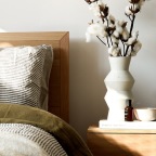 bedroom with decor